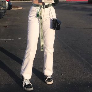 Corduroy High Waisted Jeans